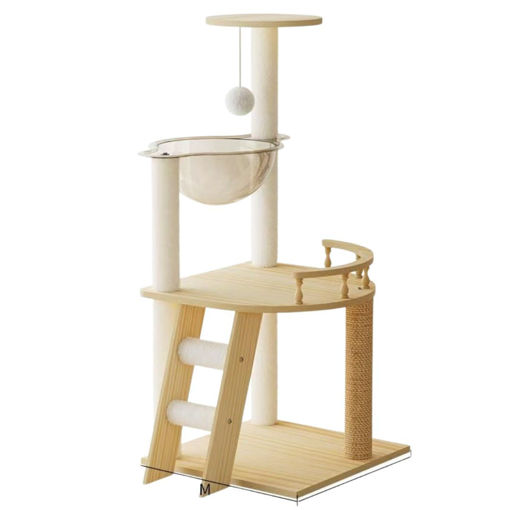 Imagen de Rascador madera 40X40X105CM