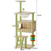 Imagen de Rascador madera 48X39,5X119CM