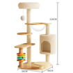 Imagen de Rascador madera 50X40X116CM