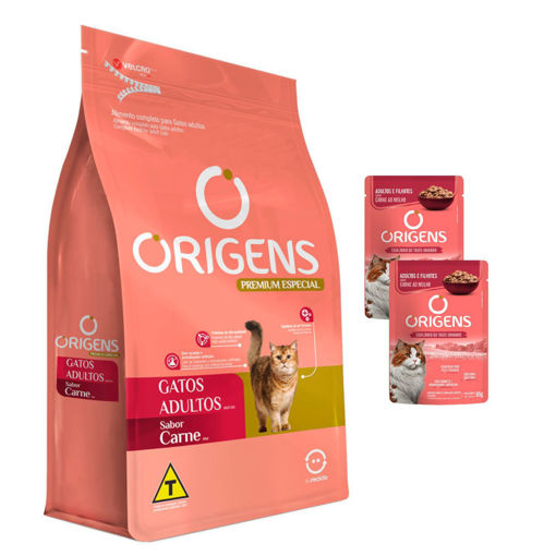 Imagen de Origens Gato Adulto Carne 10kg