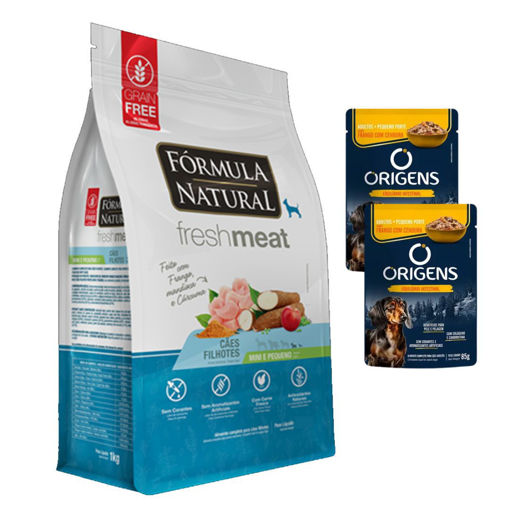 Imagen de Formula Natural, fresh meat cachorro razas pequeñas 7kg