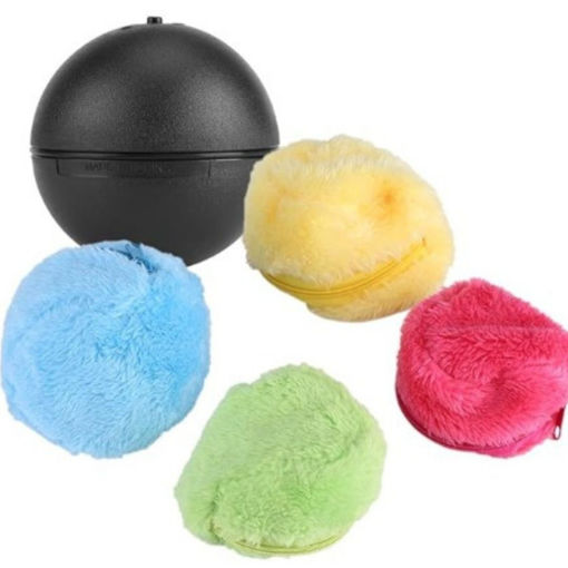 Imagen de Pelota peluda giratoria